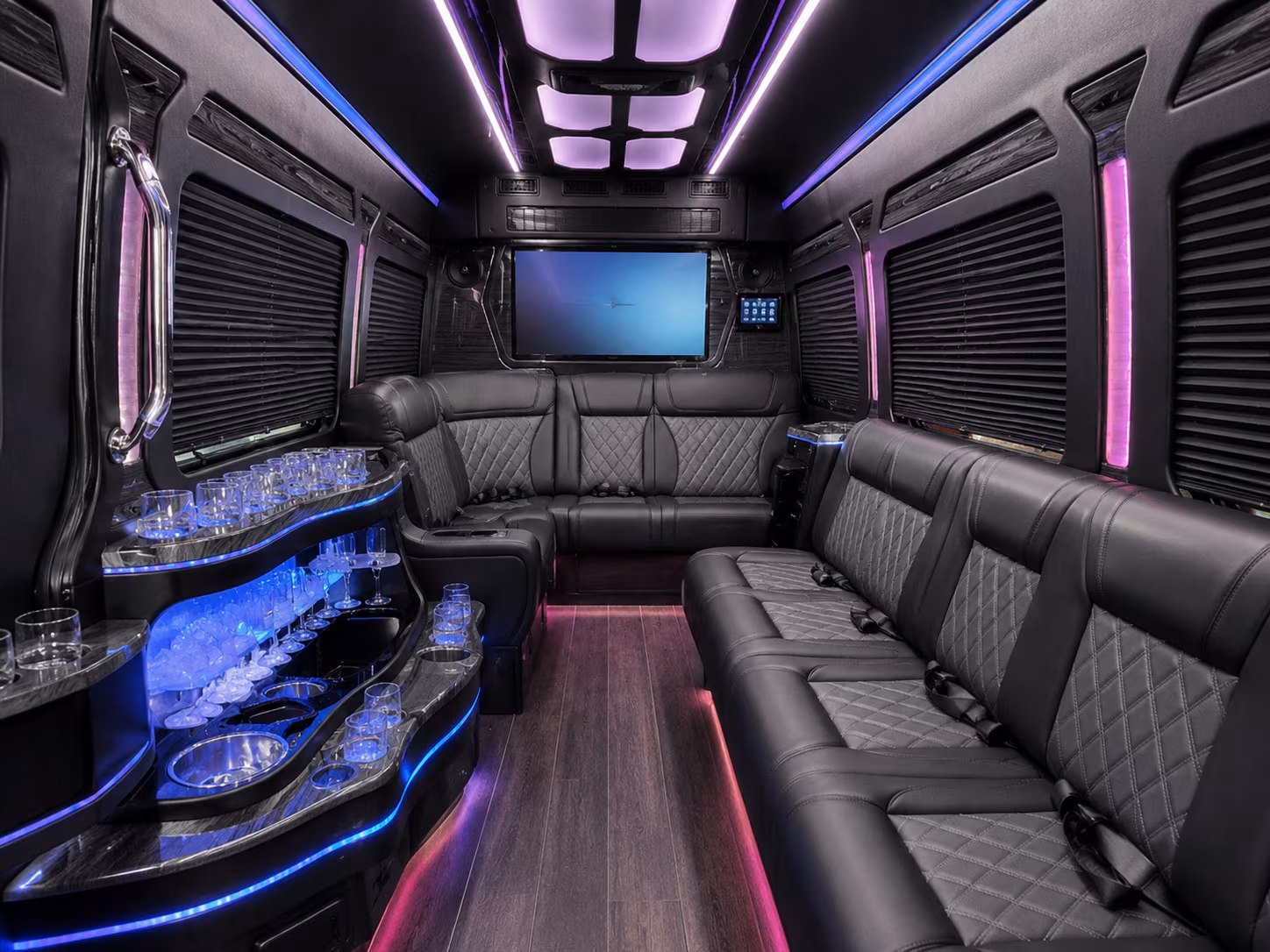 corporate event transportation to prudential center and newark venues