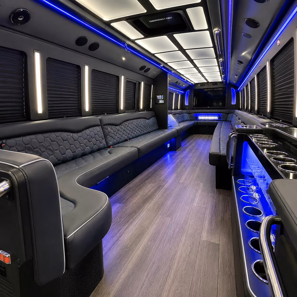 irvington concert party bus rental