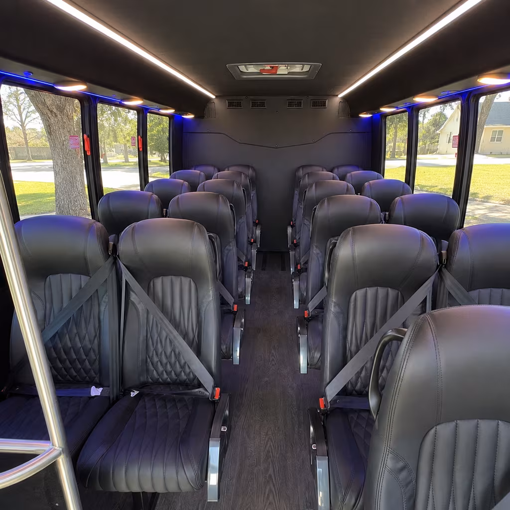 union city comfortable employee shuttle bus rentals in union city