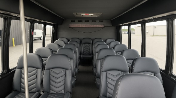 irvington 30 passenger minibus inside