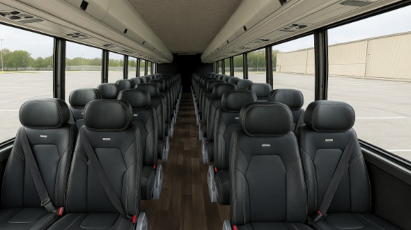 irvington 30 passenger minibus interior