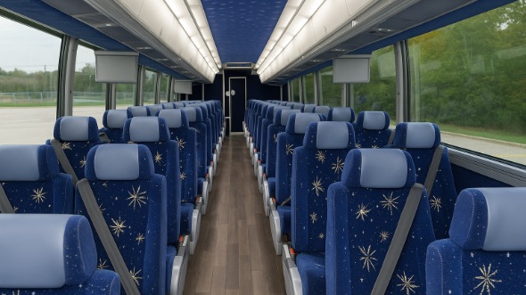 irvington 55 passenger charter bus rental