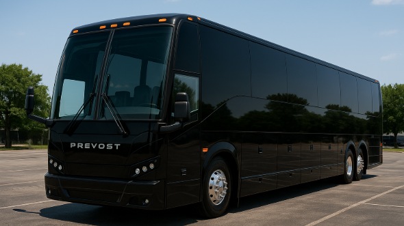 irvington 55 passenger charter bus