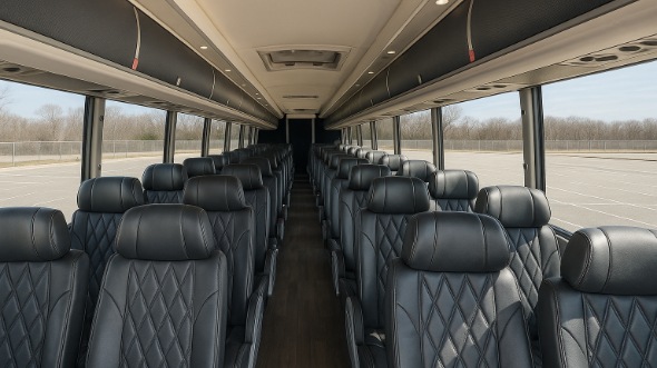 irvington 56 passenger charter bus rental