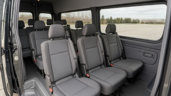 irvington sprinter van with driver interior